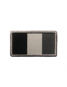 Patch France rectangle Gris