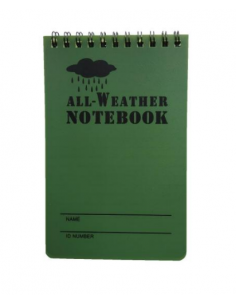CARNET DE NOTES WATERPROOF