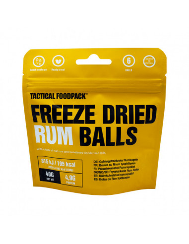 EN-CAS RHUM LYOPHILISEES