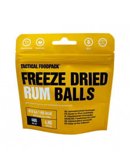 EN-CAS RHUM LYOPHILISEES