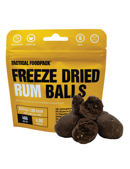 EN-CAS RHUM LYOPHILISEES