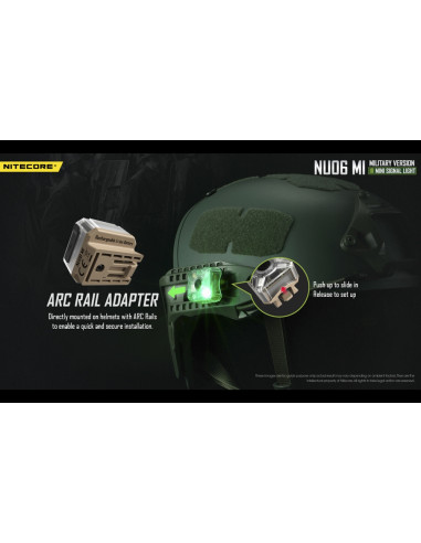 Lampe NU06MI - 8Lm / InfraRouge