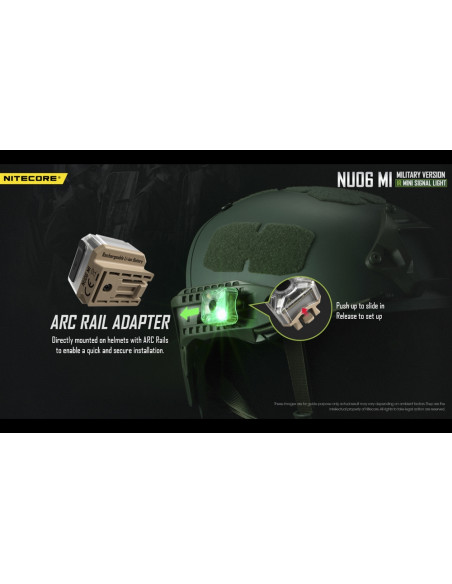 Lampe NU06MI - 8Lm / InfraRouge