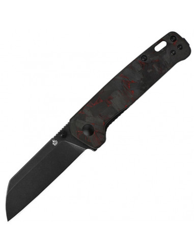 Couteau PENGUIN Carbone / G10 Rouge