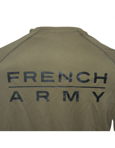 T-SHIRT FRENCH ARMY RESPIRANT VERT OD