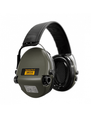 CASQUE ANTI-BRUIT SUPREME Pro-X SERRE-TETE CUIR