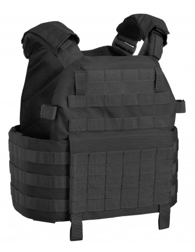 GILET PORTE PLAQUE NOIR