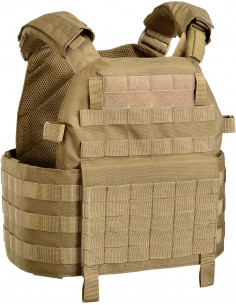 GILET PORTE PLAQUE COYOTE