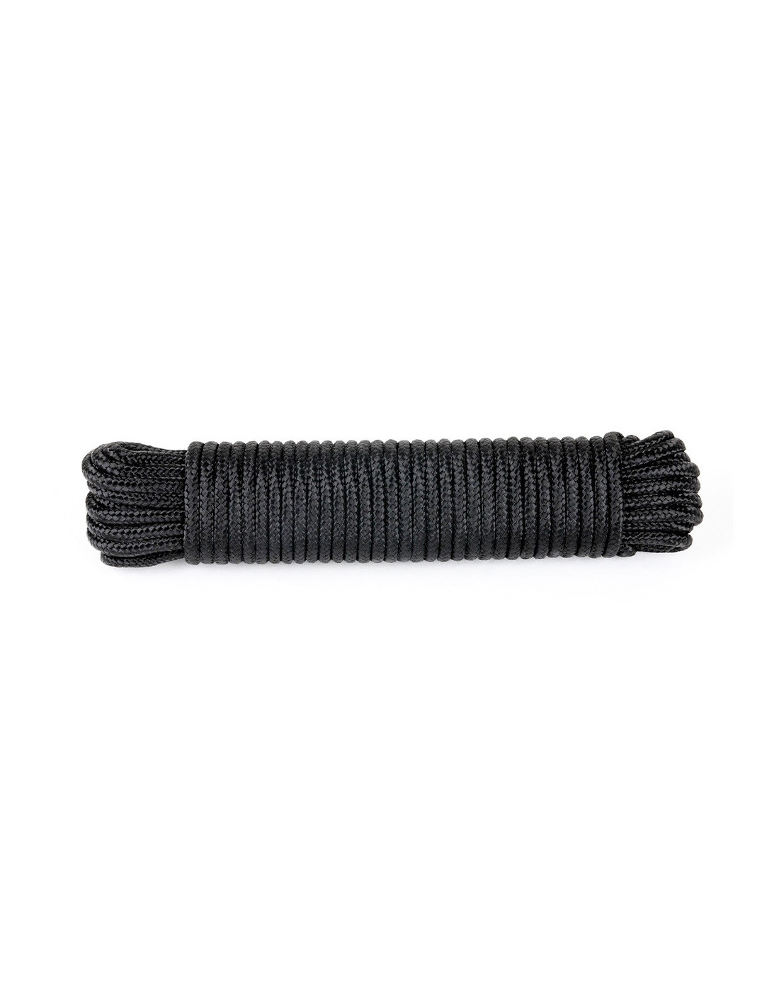 Drisse corde Ø 7 mm - longueur 15 m Noir