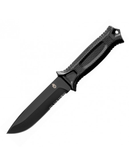 COUTEAU STRONGARM SERRATED - BLACK