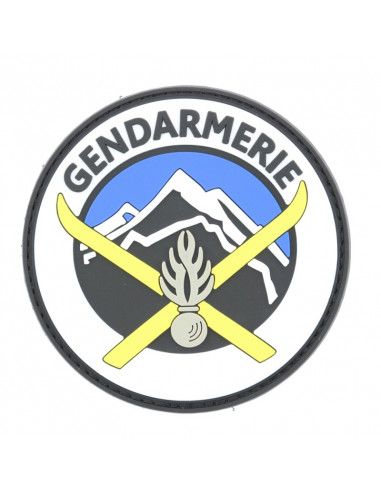 Ecusson PVC Montagne Gendarmerie