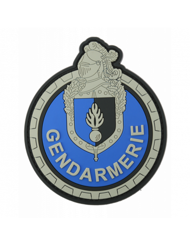 Ecusson PVC Motard Gendarmerie