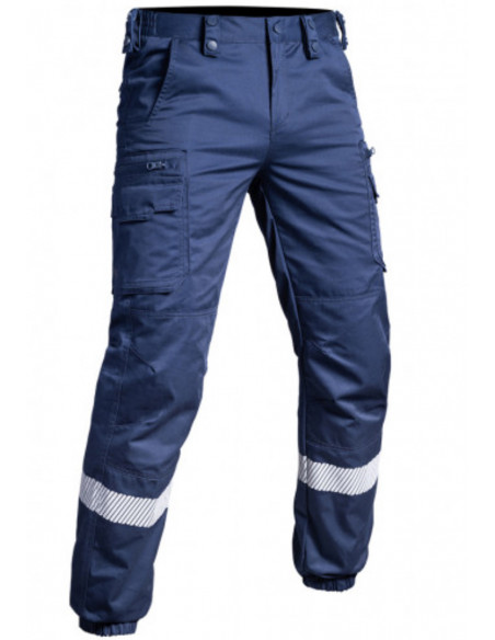 PANTALON HV-TAPE SECU-ONE V2 BLEU MARINE