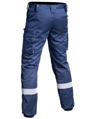 PANTALON HV-TAPE SECU-ONE V2 BLEU MARINE