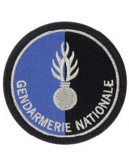 ECUSSON TISSU GENDARMERIE NATIONALE