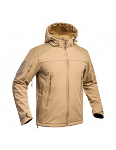 VESTE SOFTSHELL FIGHTER V2 TAN 2