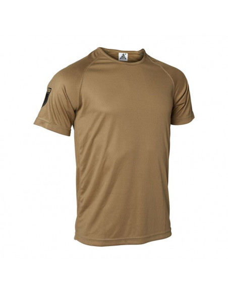 T-SHIRT FRENCH ARMY RESPIRANT COYOTE