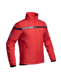 VESTE SOFTSHELL SECU-ONE SECURITE INCENDIE 2