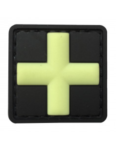 PATCH PVC CROIX MEDIC 3D FLUO