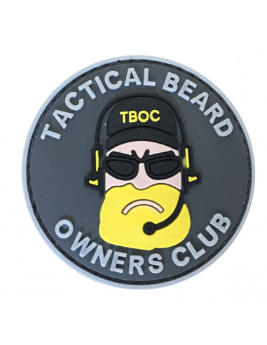 PATCH PVC TACTICAL BEARD CLUN