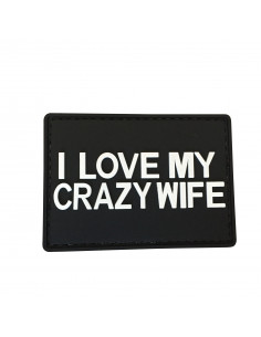 PATCH PVC CRAZY WIFE