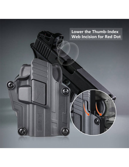 HOLSTER UNIVERSEL MEGA-FIT GEN2