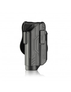 HOLSTER R-DEFENDER GLOCK 19 AVEC LAMPE