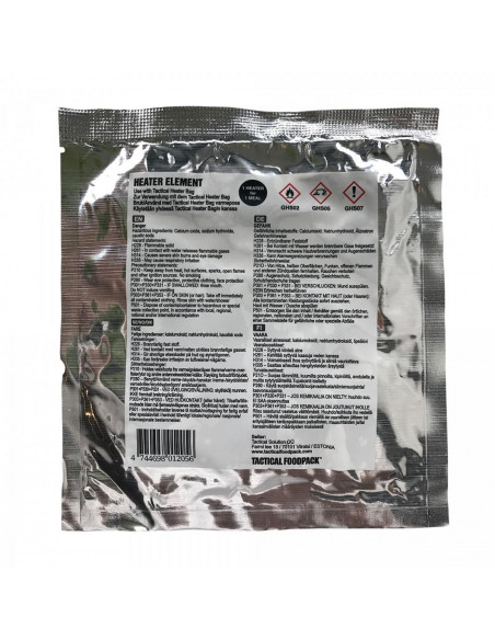 REACTIF CHAUFFANT SANS FLAMME TACTICAL HEATER ELEMENT