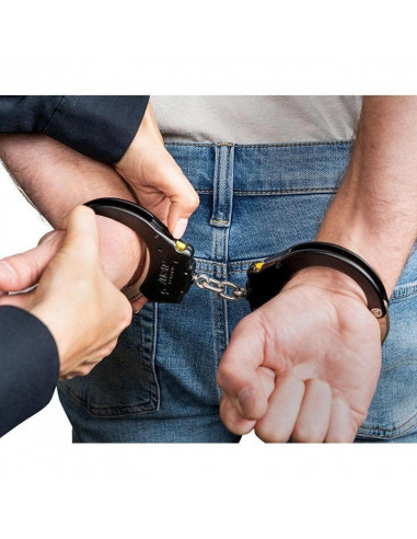 MENOTTES ULTRA PLUS ALU CHAÎNE TACTICAL (Yellow...