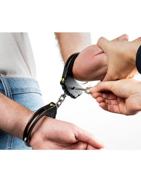 MENOTTES ULTRA PLUS ALU CHAÎNE TACTICAL (Yellow Tac)