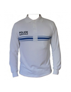 POLO M/LONGUES PM Blanc