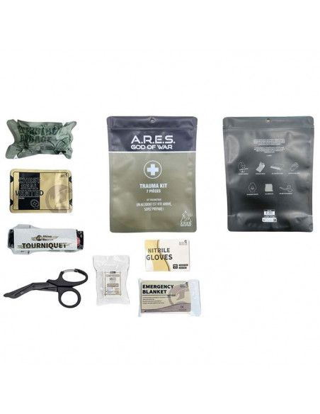 KIT MEDICAL TRAUMA 7 PIECES