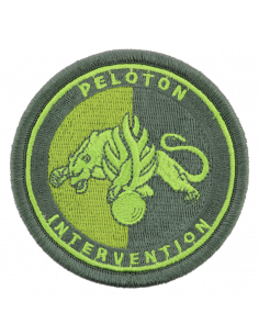 ECUSSON TISSU PELOTON INTERVENTION GENDARMERIE BV VERT
