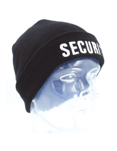 BONNET NOIR SECURITE MAILLE THINSULATE 2