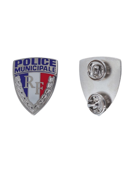 Insigne Metal Police Municipale pour Calot