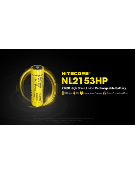 ACCUS LI-ION 21700HP 5300 MAH 20A