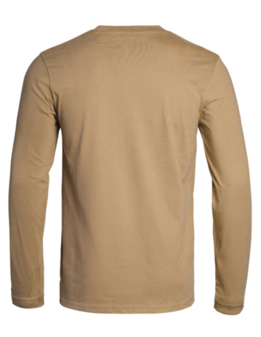 T-SHIRT STRONG MANCHES LONGUES TAN