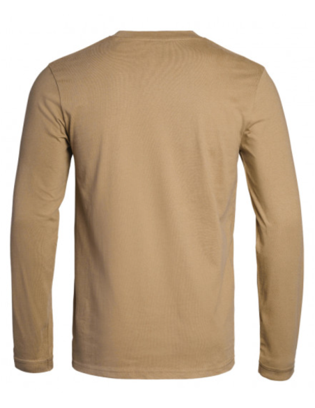 T-SHIRT STRONG MANCHES LONGUES TAN