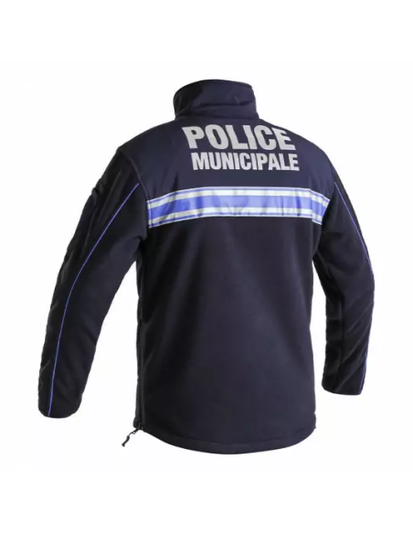 VESTE POLAIRE BI-MATIERE PM