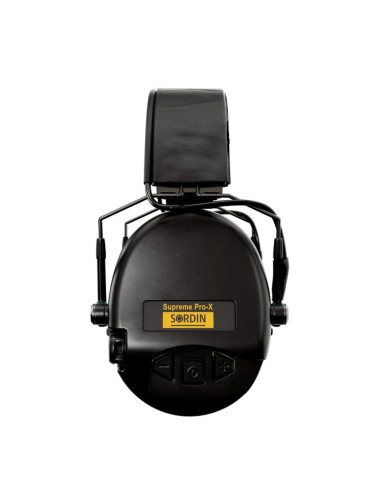 CASQUE ANTI-BRUIT SUPREME PRO-X SLIM NOIR...