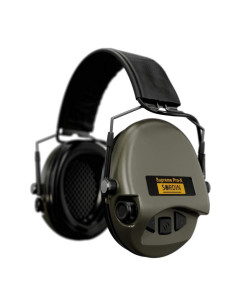 Casque anti-bruit Suprême Pro-X SLIM Vert OD serre-tête cuir 2