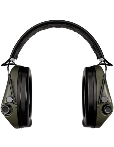 CASQUE ANTI-BRUIT SUPREME PRO-X SLIM VERT OD SERRE-TÊTE CUIR