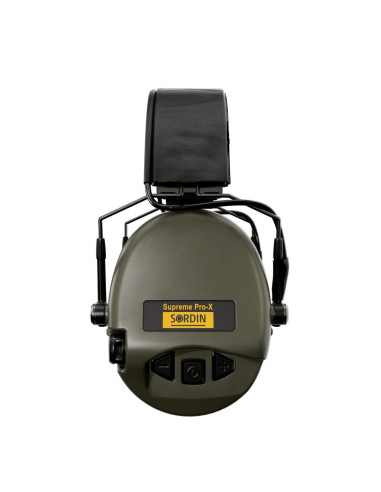 CASQUE ANTI-BRUIT SUPREME PRO-X SLIM VERT OD...