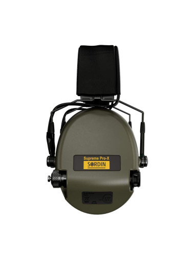 CASQUE ANTI-BRUIT SUPREME PRO-X SLIM VERT OD...