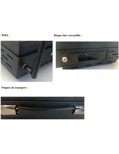 Station de Gestion pour 8 caméras