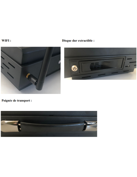 Station de Gestion pour 8 caméras