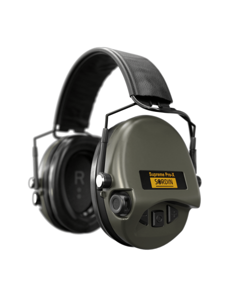 CASQUE ANTI-BRUIT SUPREME PRO-X SFA VERT OD