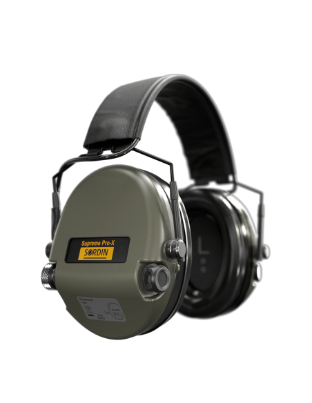 CASQUE ANTI-BRUIT SUPREME PRO-X SFA VERT OD