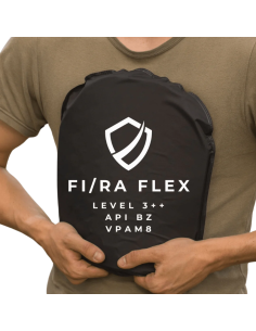 PAIRE DE PLAQUES FLEXIBLES FI/RA Flex - STAND ALONE - NIJ...