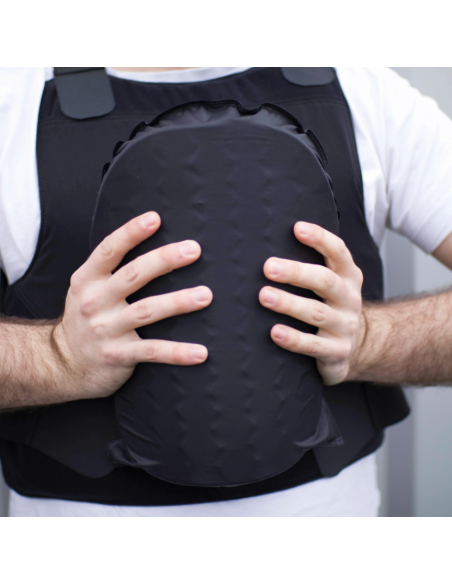 PAIRE DE PLAQUES FLEXIBLES FI/RA Flex - STAND ALONE - NIJ 3++ API BZ/LPS / VPAM 8